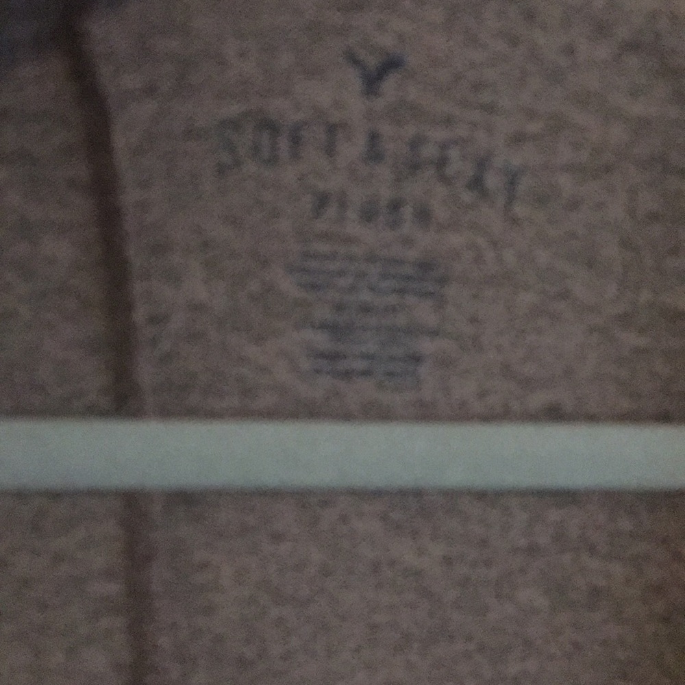 Mauve And Gray Colored Hooded Open Front Sweater - image 4